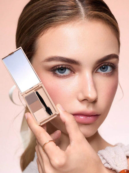 SHEGLAM Brow Palette – Blendable Eyebrow Pomade for Soft Defined Brows