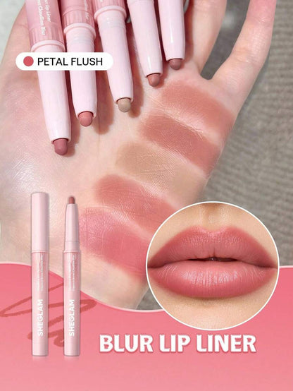 SHEGLAM Cloudline Blur Lip Liner - Ember Cloud | Smooth Matte & Soft-Focus Lip Contour