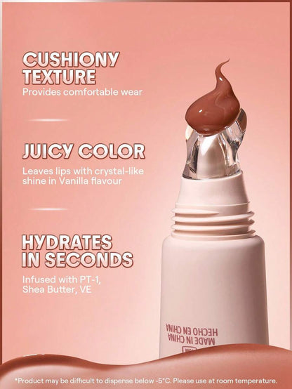 SHEGLAM Moisturizing Lip Gloss – Clear Watery Mirror Shine Lip Makeup