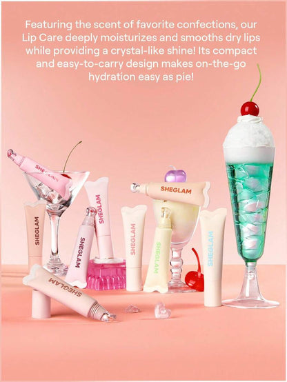 SHEGLAM Moisturizing Lip Gloss – Clear Watery Mirror Shine Lip Makeup