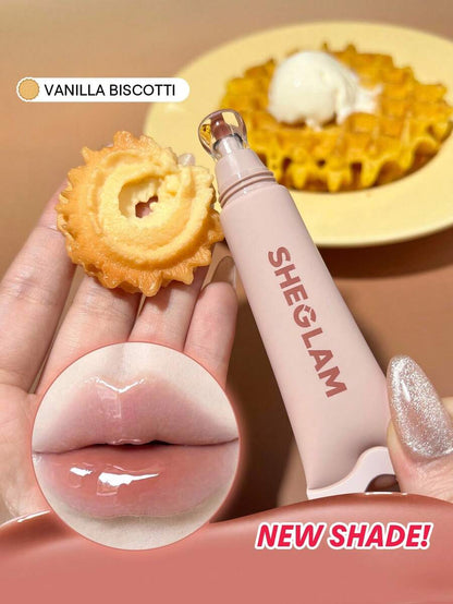 SHEGLAM Moisturizing Lip Gloss – Clear Watery Mirror Shine Lip Makeup