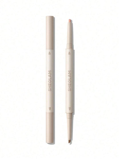 SHEGLAM Lumi-Eye Aegyo-Sal Pen Duo - Cookie Dough | 2-in-1 Brightening & Contouring Eye Stick