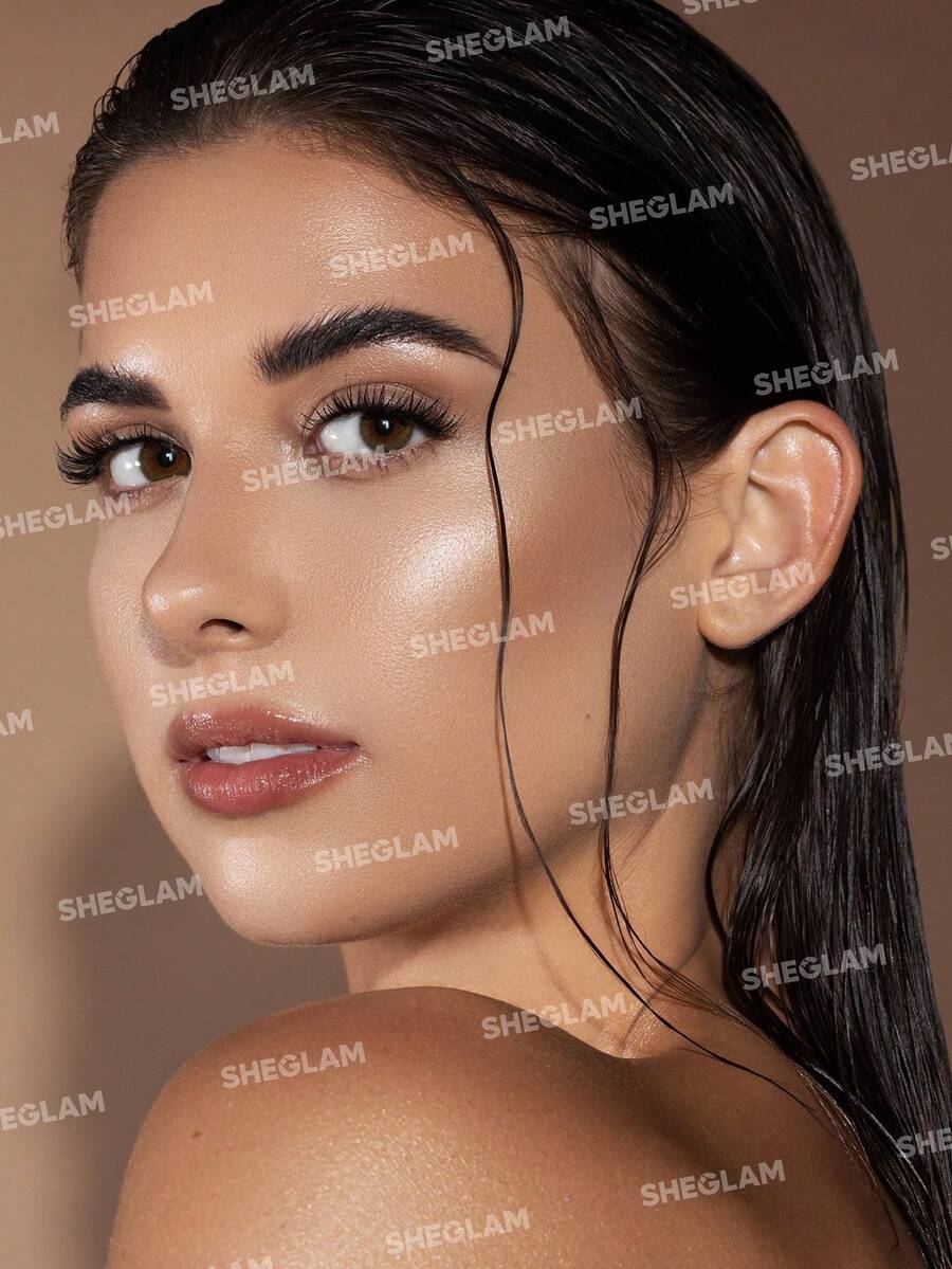 SHEGLAM Vanilla Frost Liquid Highlighter – Dewy Shimmer Gel Cream Glow Makeup