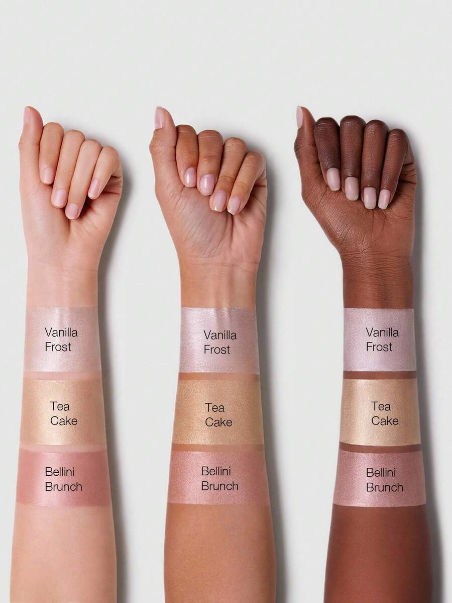 SHEGLAM Vanilla Frost Liquid Highlighter – Dewy Shimmer Gel Cream Glow Makeup