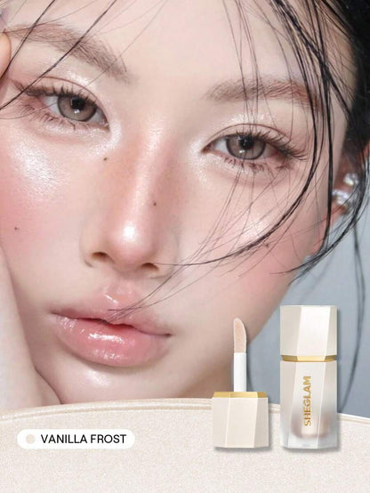 SHEGLAM Vanilla Frost Liquid Highlighter – Dewy Shimmer Gel Cream Glow Makeup