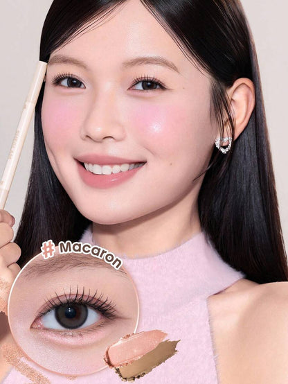 SHEGLAM Lumi-Eye Aegyo-Sal Pen Duo - Cookie Dough | 2-in-1 Brightening & Contouring Eye Stick