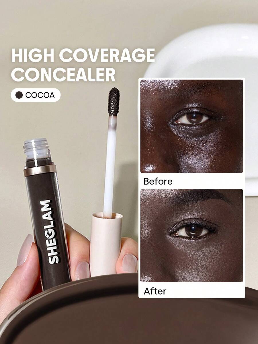 SHEGLAM Like Magic 12Hr Full Coverage Concealer - Chantilly | Matte & Long-Lasting