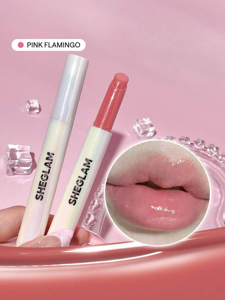 SHEGLAM Pout Perfect Shine Lip Plumper - Sepia Kiss | Hydrating Solid Lip Gloss