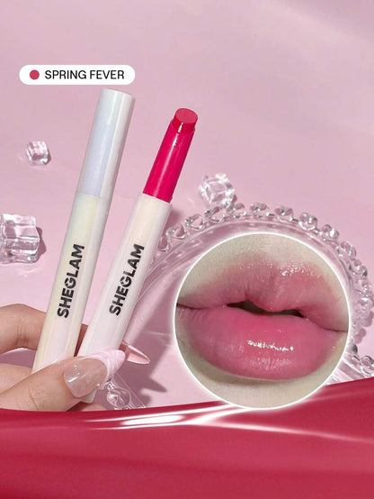 SHEGLAM Pout Perfect Shine Lip Plumper - Sepia Kiss | Hydrating Solid Lip Gloss