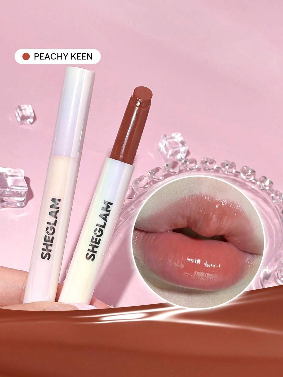 SHEGLAM Pout Perfect Shine Lip Plumper - Sepia Kiss | Hydrating Solid Lip Gloss