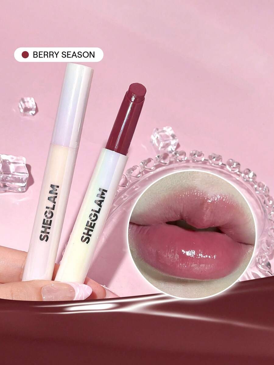 SHEGLAM Pout Perfect Shine Lip Plumper - Sepia Kiss | Hydrating Solid Lip Gloss