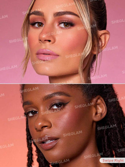 SHEGLAM Matte Liquid Blush – Long-Lasting Rose Pink Brown Gel Cream Blusher