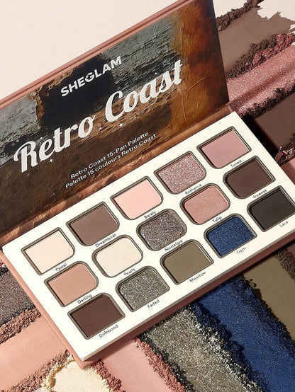 SHEGLAM 15-Pan Makeup Palette – Versatile Eyeshadow Palette for Daily & Glam Looks