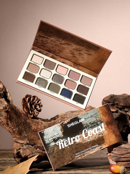 SHEGLAM 15-Pan Makeup Palette – Versatile Eyeshadow Palette for Daily & Glam Looks