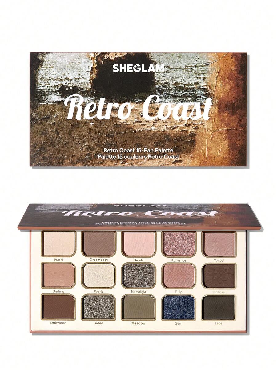 SHEGLAM 15-Pan Makeup Palette – Versatile Eyeshadow Palette for Daily & Glam Looks