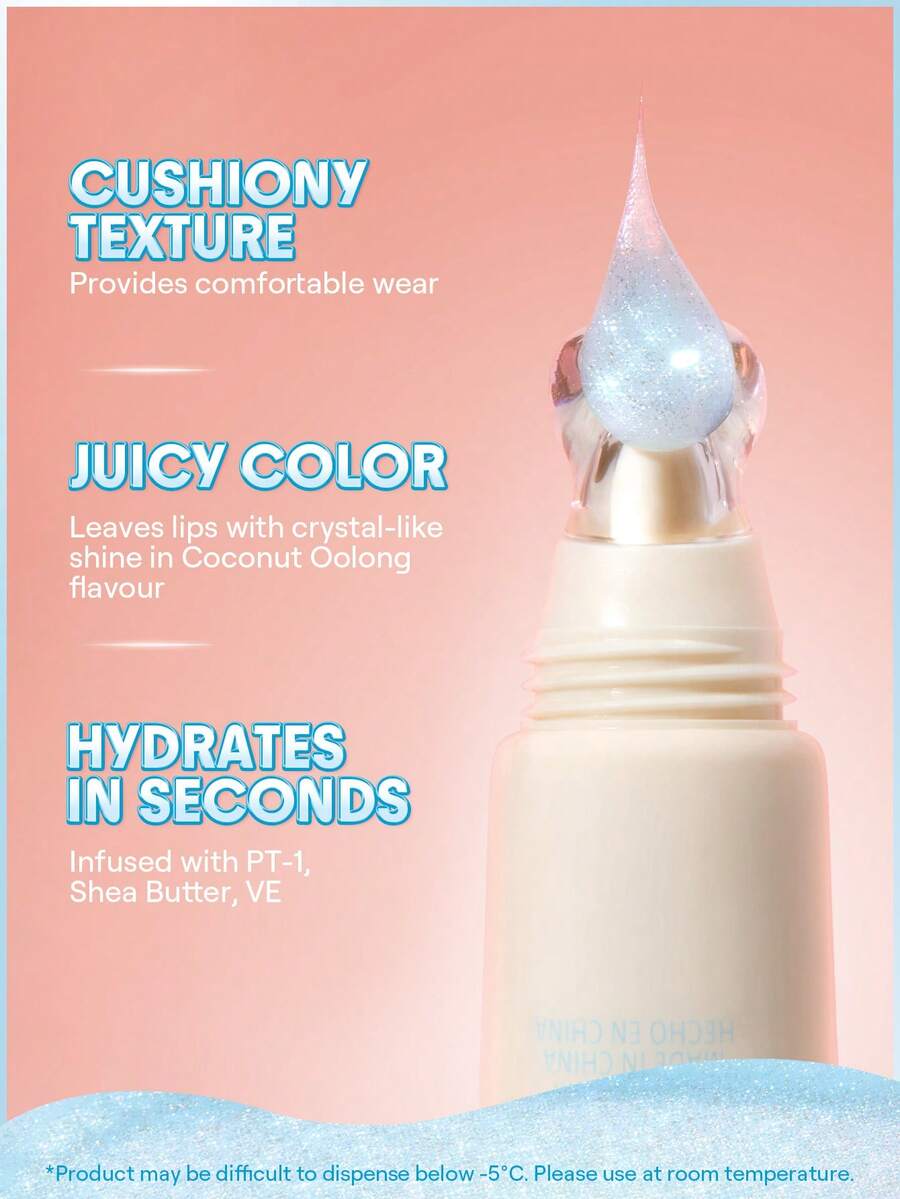 SHEGLAM Moisturizing Lip Gloss – Clear Watery Mirror Shine Lip Makeup