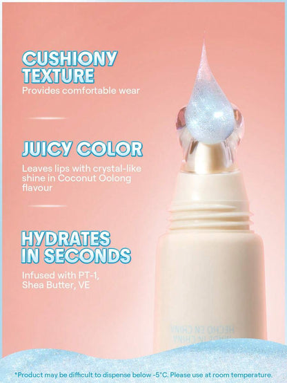 SHEGLAM Moisturizing Lip Gloss – Clear Watery Mirror Shine Lip Makeup