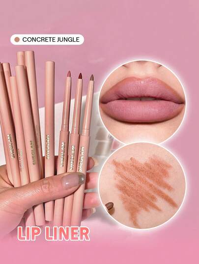 SHEGLAM So Lippy Lip Liner - Concrete Jungle | Creamy Matte & High-Pigment Contour Pencil