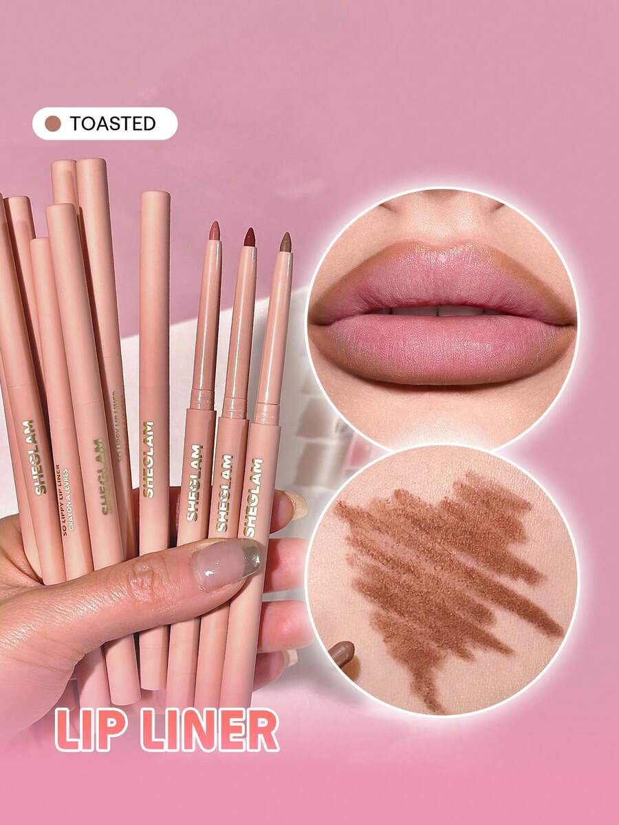 SHEGLAM So Lippy Lip Liner - Concrete Jungle | Creamy Matte & High-Pigment Contour Pencil