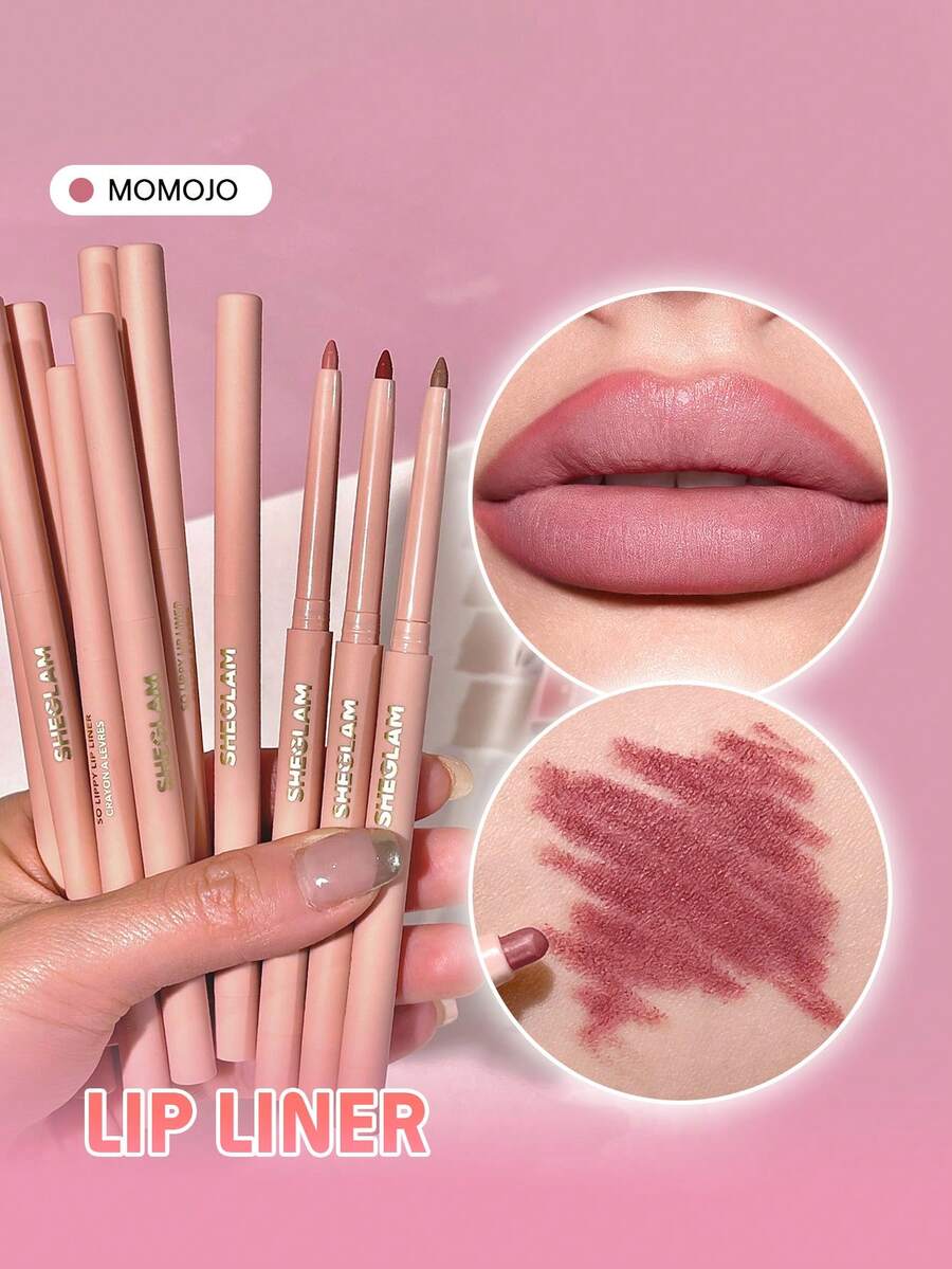 SHEGLAM So Lippy Lip Liner - Concrete Jungle | Creamy Matte & High-Pigment Contour Pencil