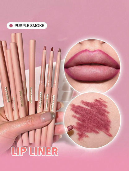 SHEGLAM So Lippy Lip Liner - Concrete Jungle | Creamy Matte & High-Pigment Contour Pencil