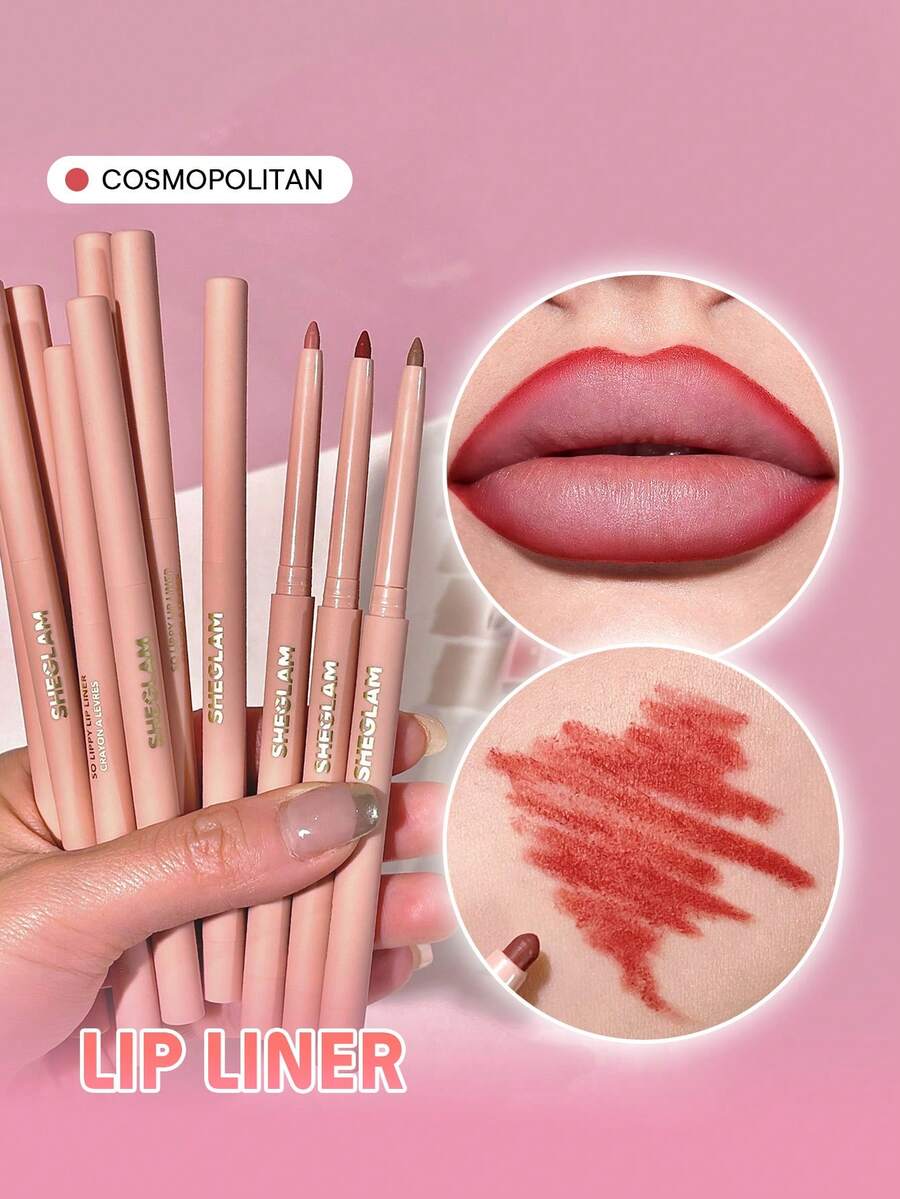 SHEGLAM So Lippy Lip Liner - Concrete Jungle | Creamy Matte & High-Pigment Contour Pencil