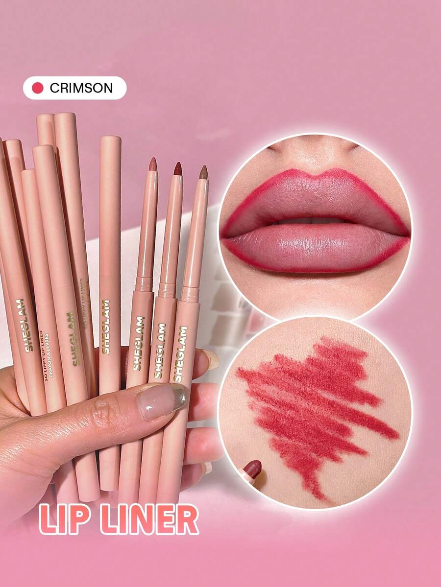 SHEGLAM So Lippy Lip Liner - Concrete Jungle | Creamy Matte & High-Pigment Contour Pencil