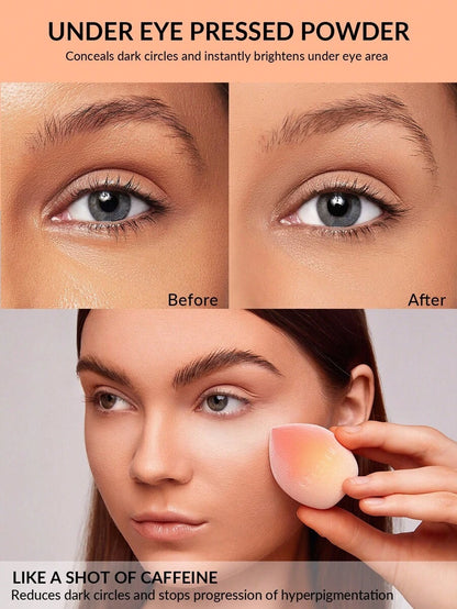 SHEGLAM 2-in-1 Pink Setting Powder Duo – Brightening Under Eye & Face Powder