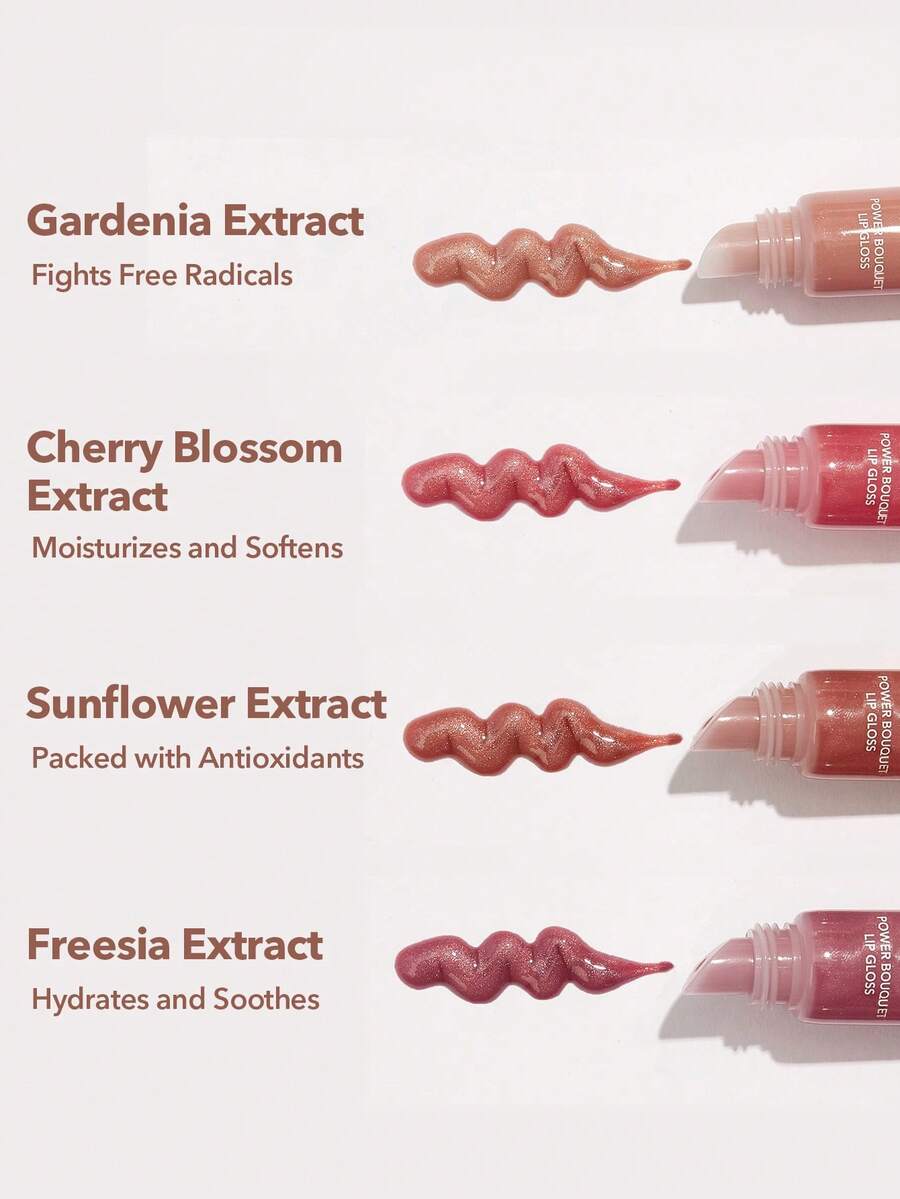 SHEGLAM Tinted Lip Gloss – Moisturizing Non-Sticky Plumping Lip Oil