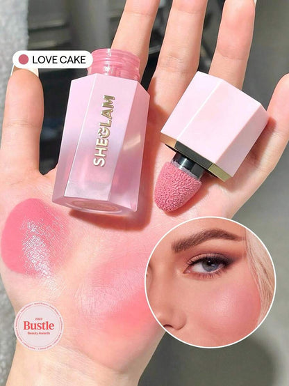 SHEGLAM Matte Liquid Blush – Long-Lasting Rose Pink Brown Gel Cream Blusher