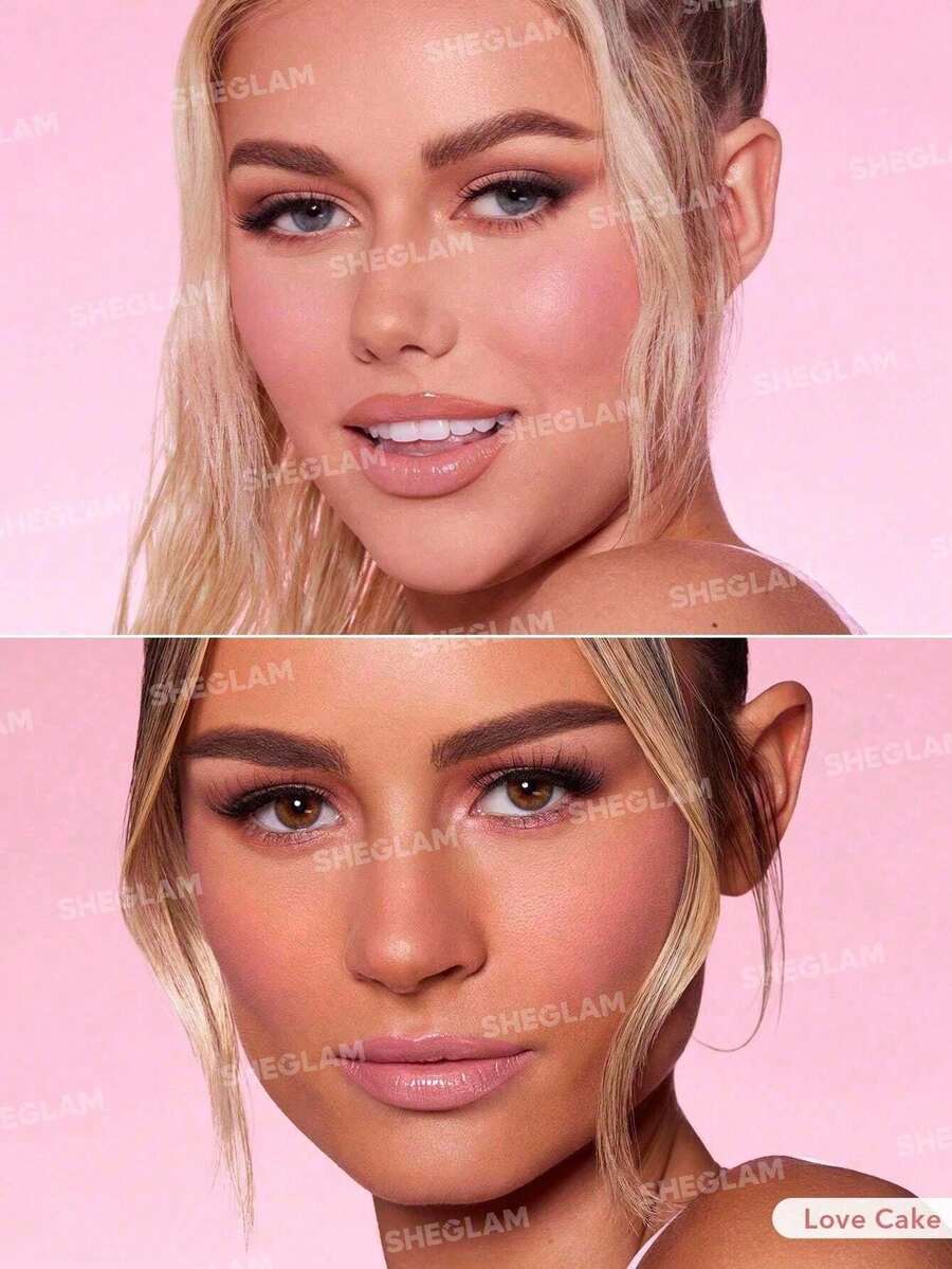 SHEGLAM Matte Liquid Blush – Long-Lasting Rose Pink Brown Gel Cream Blusher