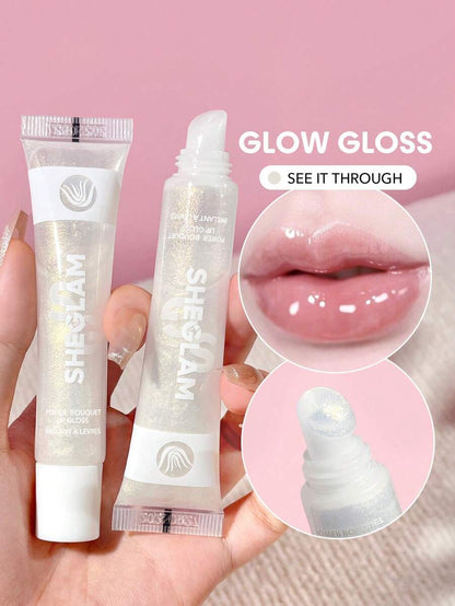 SHEGLAM Tinted Lip Gloss – Moisturizing Non-Sticky Plumping Lip Oil