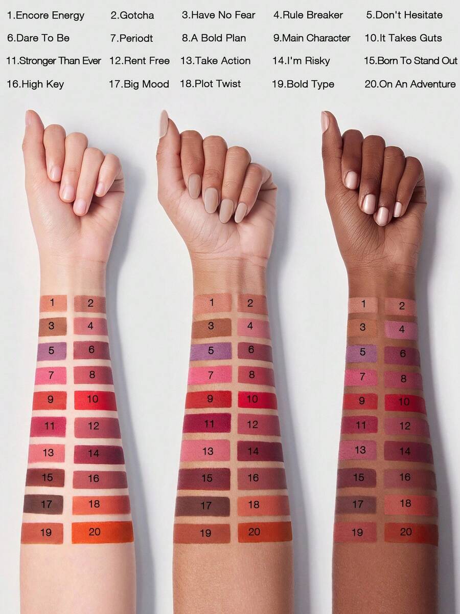 SHEGLAM Long-Lasting Matte Lipstick – Waterproof Transfer-Proof Creamy Lip Color