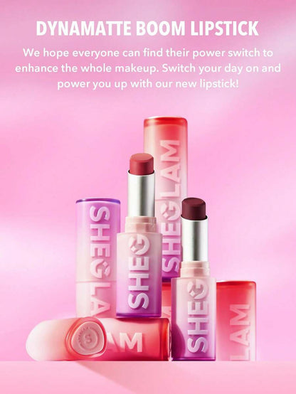 SHEGLAM Long-Lasting Matte Lipstick – Waterproof Transfer-Proof Creamy Lip Color
