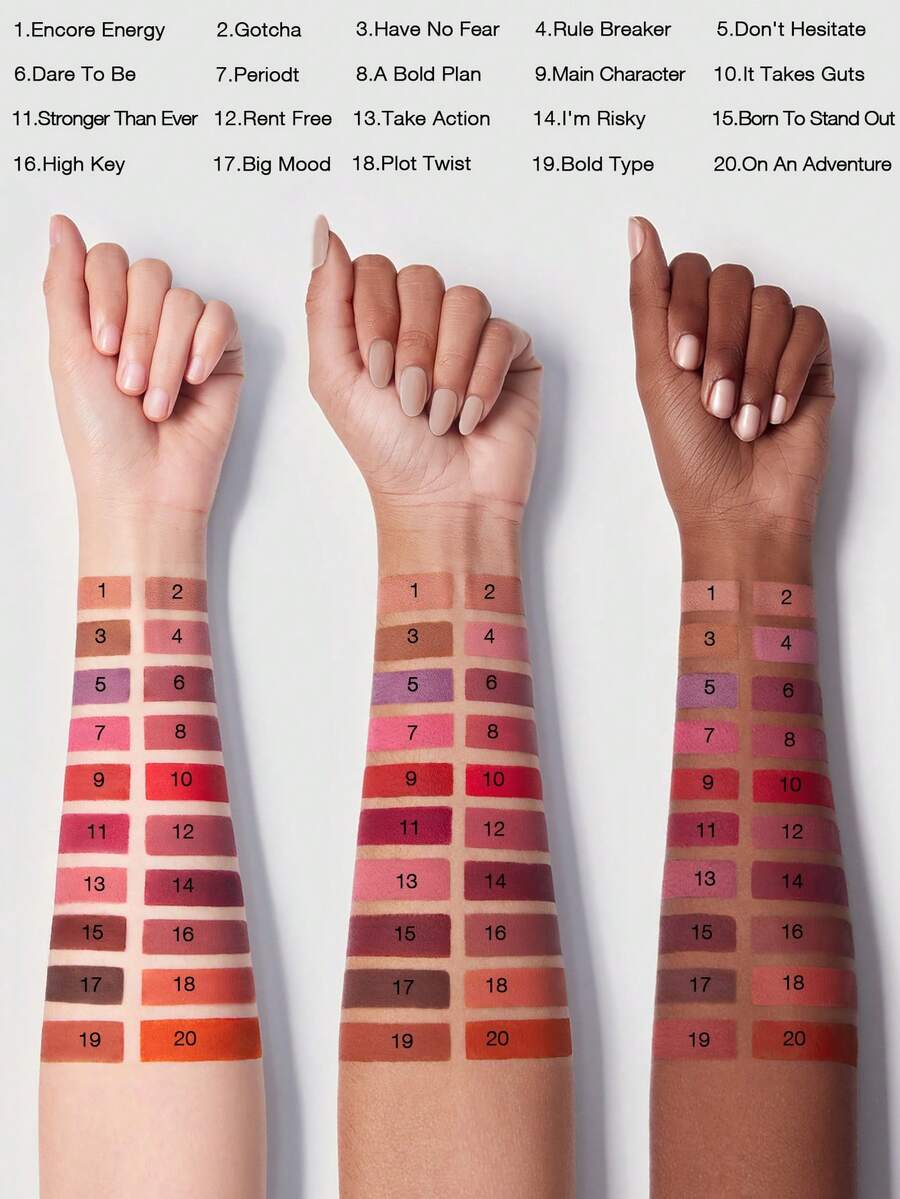 SHEGLAM Long-Lasting Matte Lipstick – Waterproof Transfer-Proof Creamy Lip Color