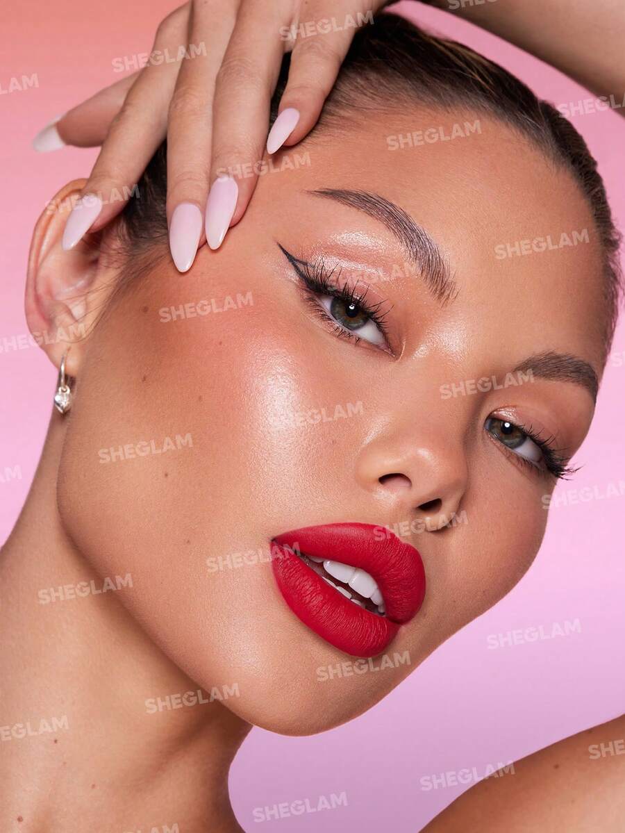 SHEGLAM Long-Lasting Matte Lipstick – Waterproof Transfer-Proof Creamy Lip Color