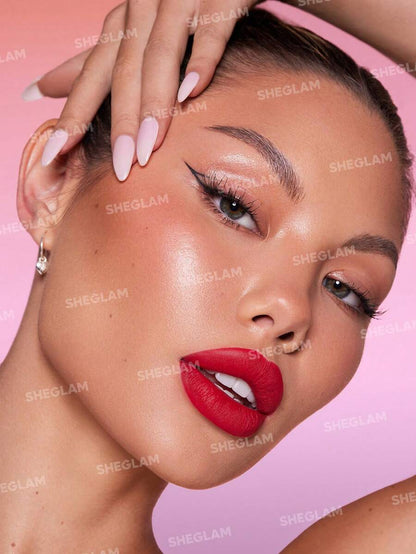 SHEGLAM Long-Lasting Matte Lipstick – Waterproof Transfer-Proof Creamy Lip Color