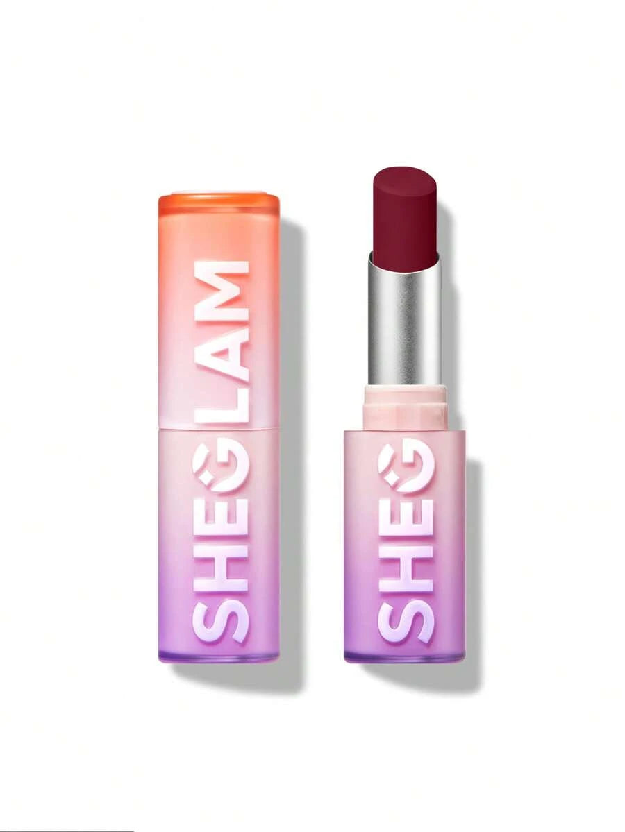 SHEGLAM Long-Lasting Matte Lipstick – Waterproof Transfer-Proof Creamy Lip Color
