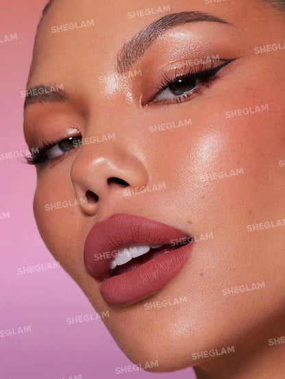 SHEGLAM Long-Lasting Matte Lipstick – Waterproof Transfer-Proof Creamy Lip Color