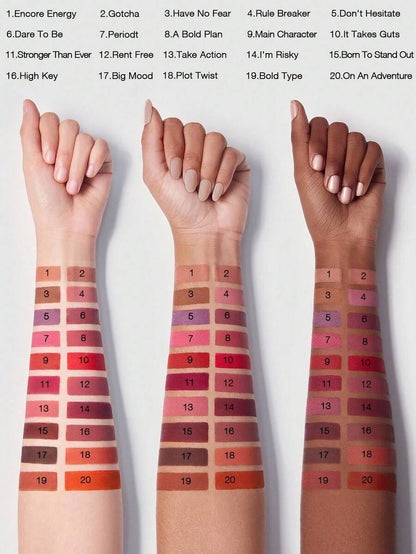 SHEGLAM Long-Lasting Matte Lipstick – Waterproof Transfer-Proof Creamy Lip Color