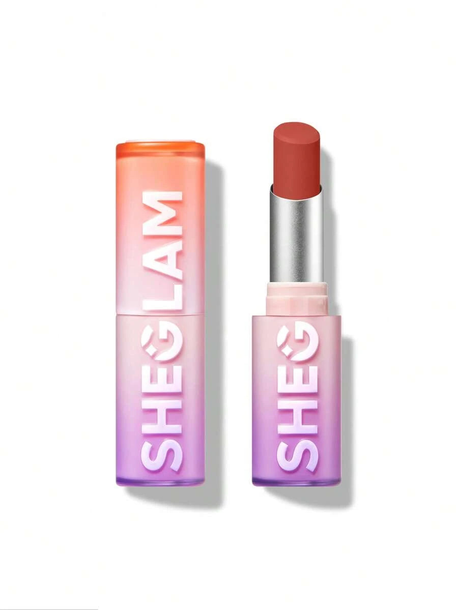 SHEGLAM Long-Lasting Matte Lipstick – Waterproof Transfer-Proof Creamy Lip Color