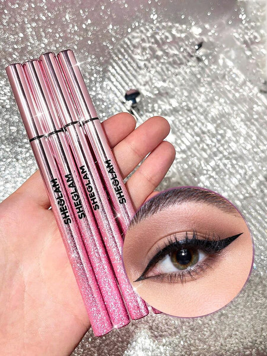 SHEGLAM Rosé Line Waterproof Liquid Eyeliner – Precision Define & Line Eye Makeup