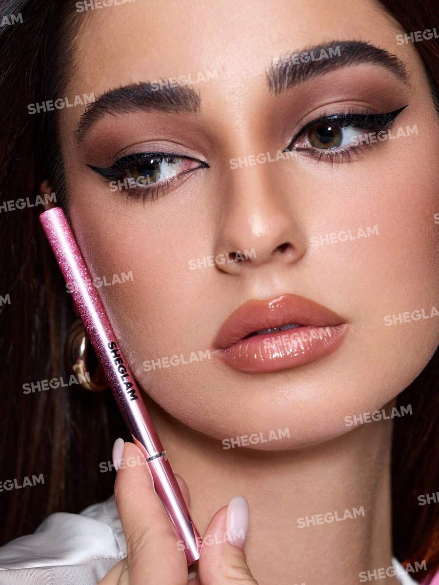 SHEGLAM Rosé Line Waterproof Liquid Eyeliner – Precision Define & Line Eye Makeup