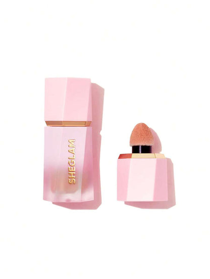SHEGLAM Matte Liquid Blush – Long-Lasting Rose Pink Brown Gel Cream Blusher