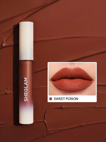 SHEGLAM Matte Allure Liquid Lipstick | Long-Lasting Velvety Matte, 20 Shades