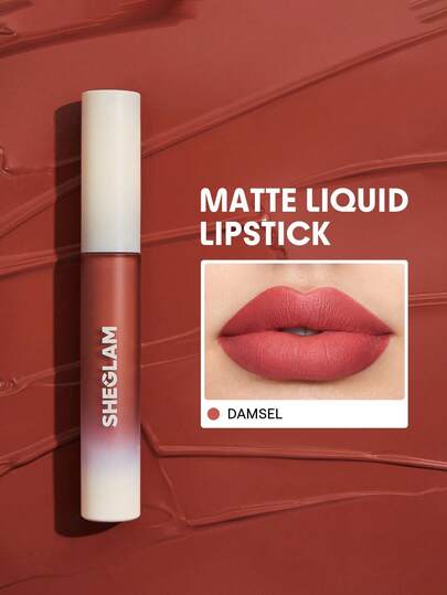 SHEGLAM Matte Allure Liquid Lipstick | Long-Lasting Velvety Matte, 20 Shades