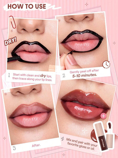 SHEGLAM Peel-Off Lip Liner Stain – Long-Lasting Lip Tint Makeup