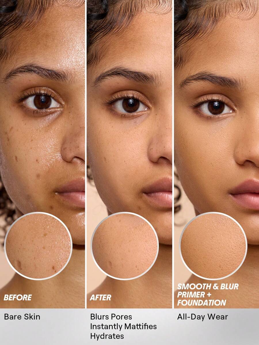 SHEGLAM Smooth Blur Face Primer – Camera-Ready Pore-Blurring Makeup Base