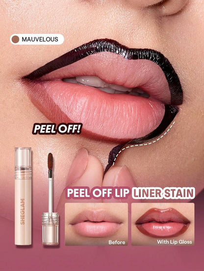 SHEGLAM Peel-Off Lip Liner Stain – Long-Lasting Lip Tint Makeup