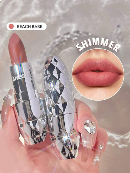 SHEGLAM Velvet Shimmer Matte Lipstick – Long-Lasting Silky Smooth Lip Color